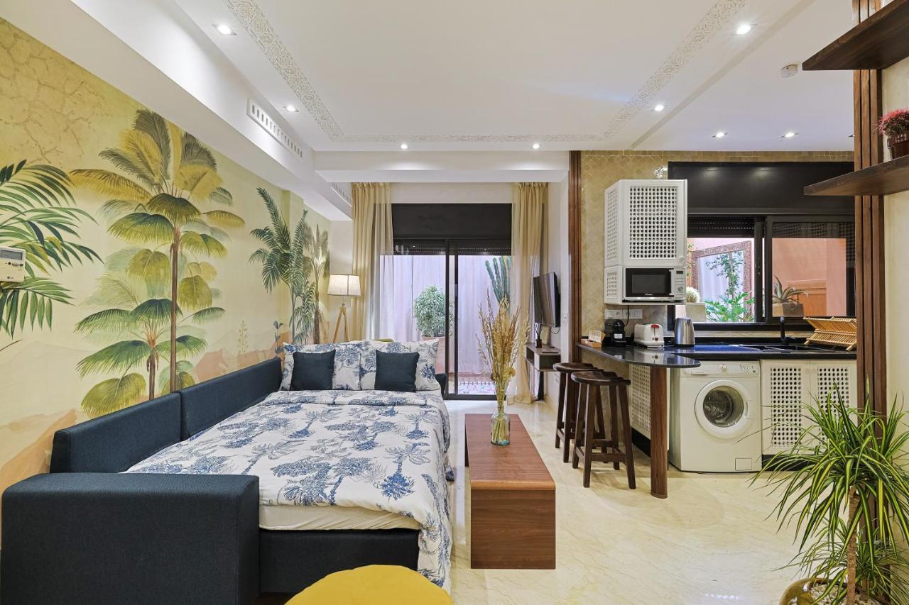 Oasis - Appartement Authentique A Gueliz Marrakesh Extérieur photo