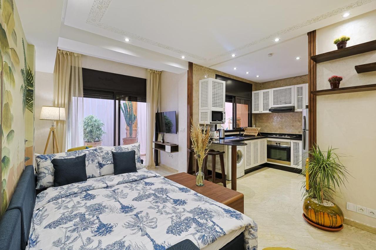 Oasis - Appartement Authentique A Gueliz Marrakesh Extérieur photo