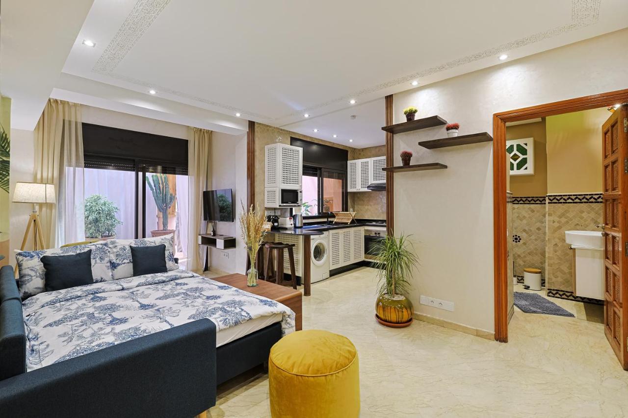 Oasis - Appartement Authentique A Gueliz Marrakesh Extérieur photo