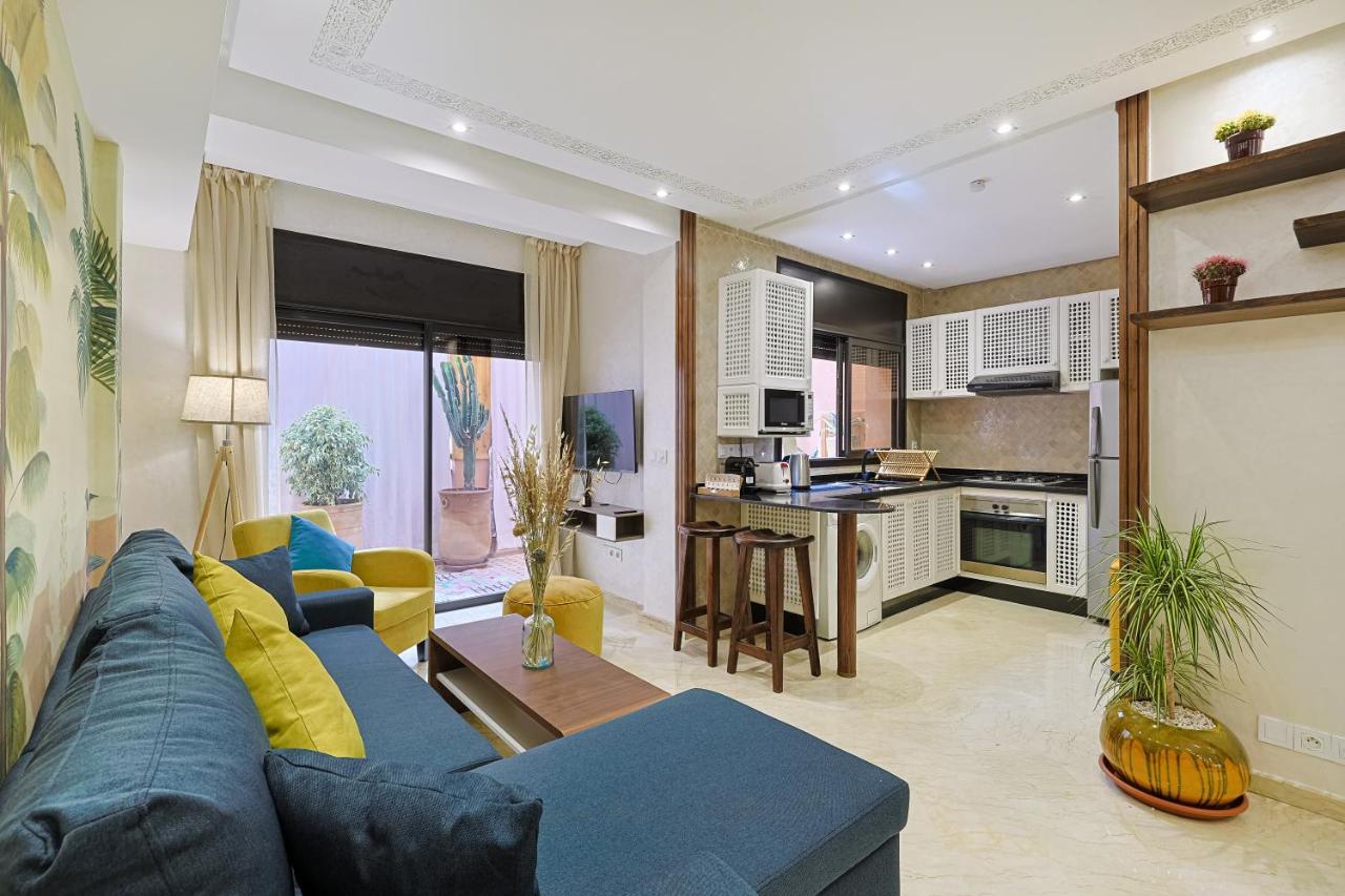 Oasis - Appartement Authentique A Gueliz Marrakesh Extérieur photo